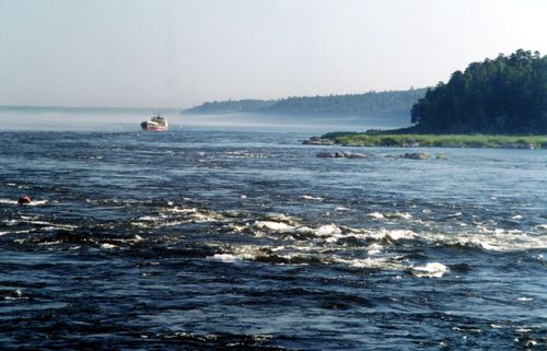 Казачинские пороги на енисее фото