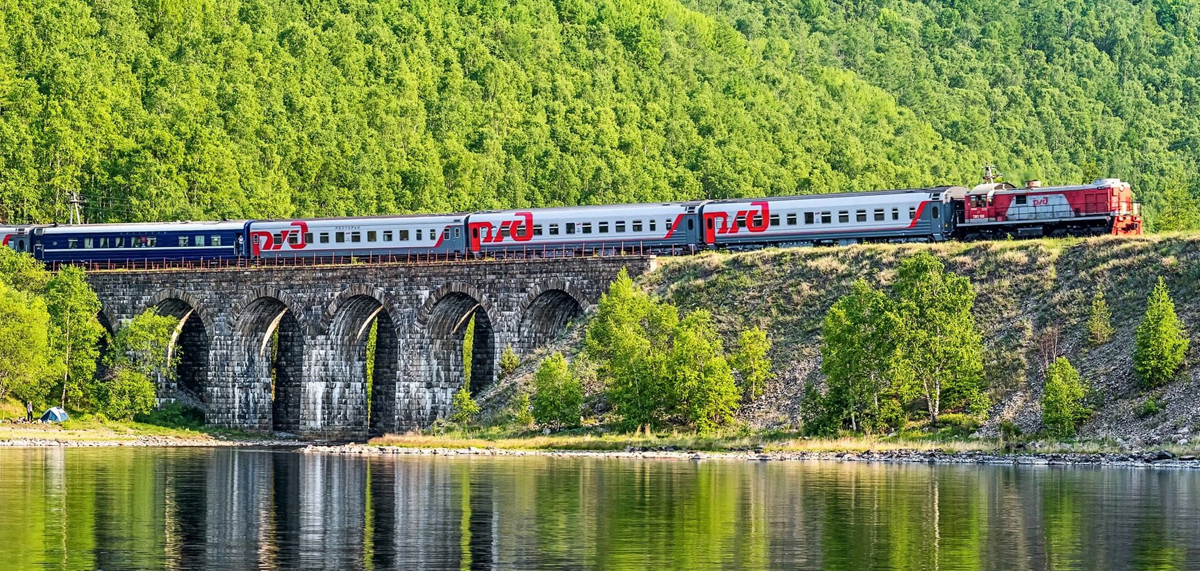 Транссибирская железнодорожная магистраль фото